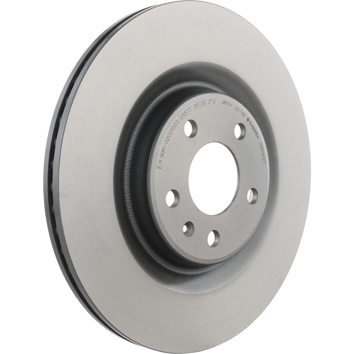 PRIME UV Coated Rear Disc Brake Rotor - 09.B969.11_26