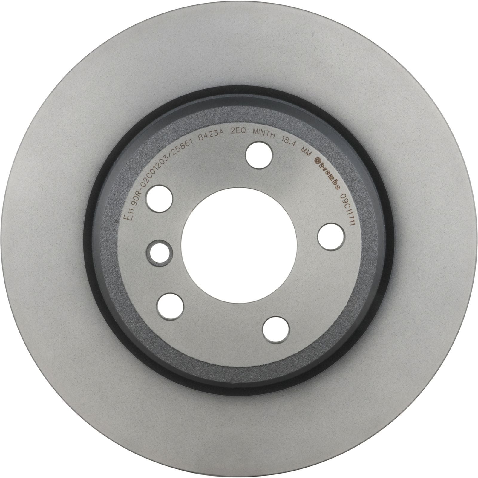 PRIME UV Coated Rear Disc Brake Rotor - 09.C117.11_04