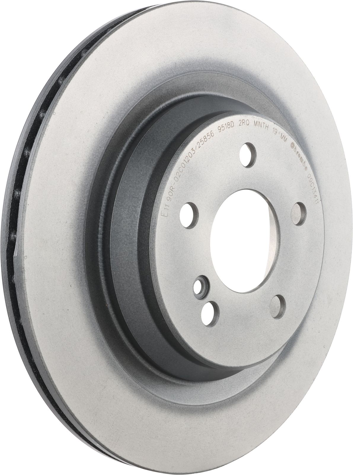 PRIME UV Coated Rear Disc Brake Rotor - 09.C134.11_01