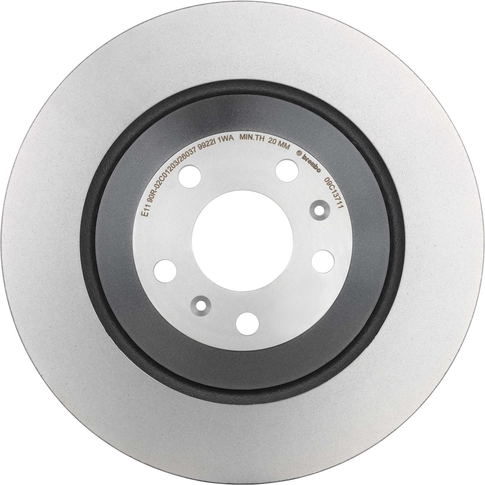 PRIME UV Coated Rear Disc Brake Rotor - 09.C137.11_03