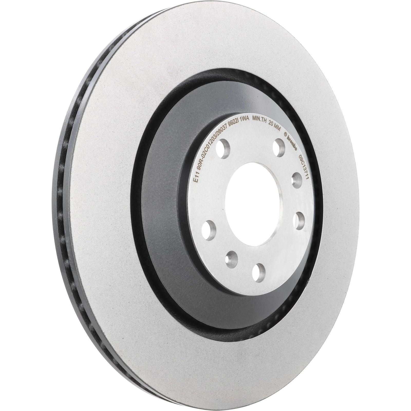 PRIME UV Coated Rear Disc Brake Rotor - 09.C137.11_01