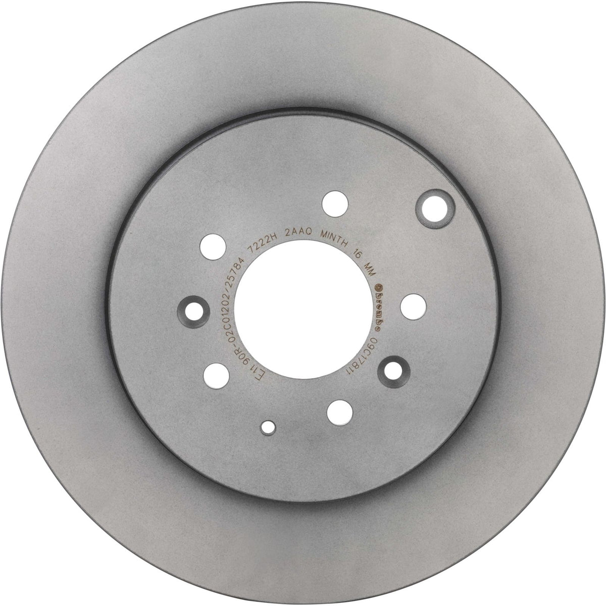 PRIME UV Coated Rear Disc Brake Rotor - 09.C178.11_04