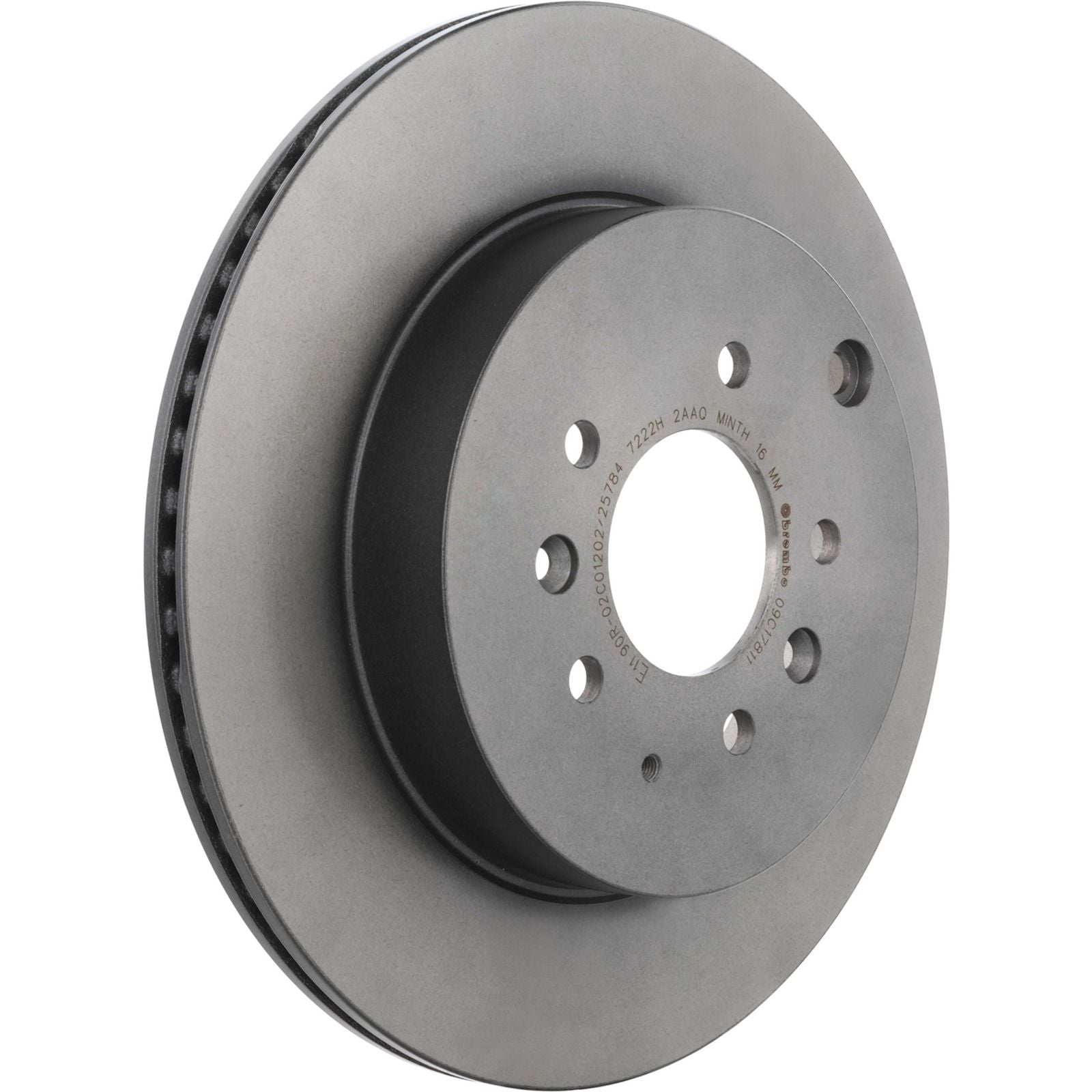 PRIME UV Coated Rear Disc Brake Rotor - 09.C178.11_01