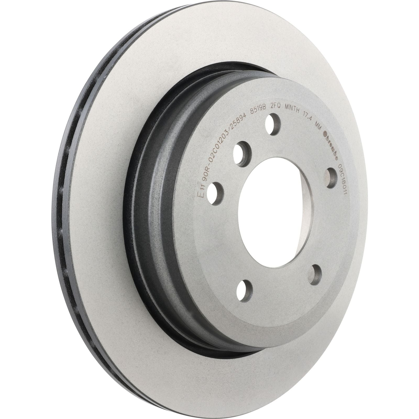 PRIME UV Coated Rear Disc Brake Rotor - 09.C180.11_04