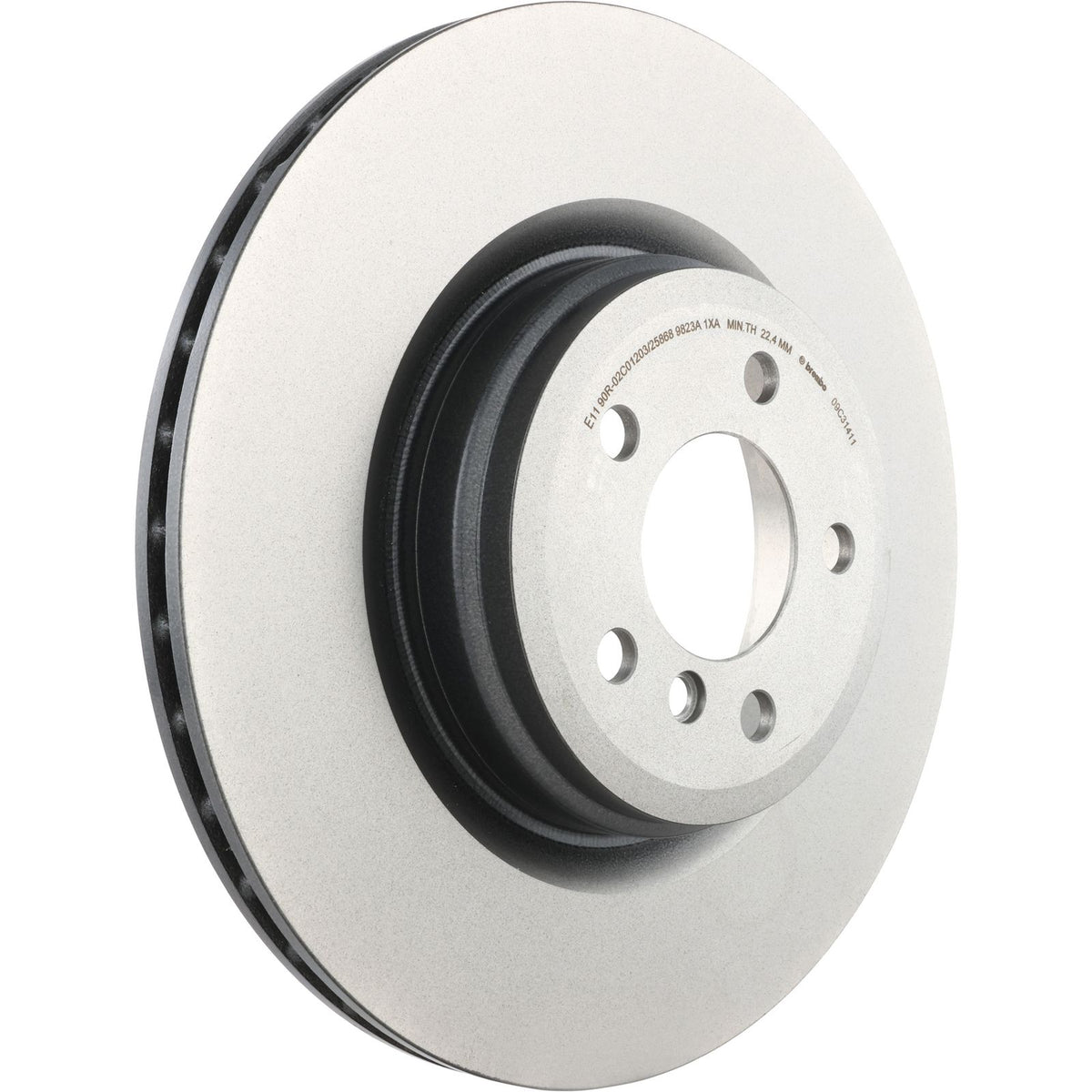 PRIME UV Coated Rear Disc Brake Rotor - 09.C314.11_01