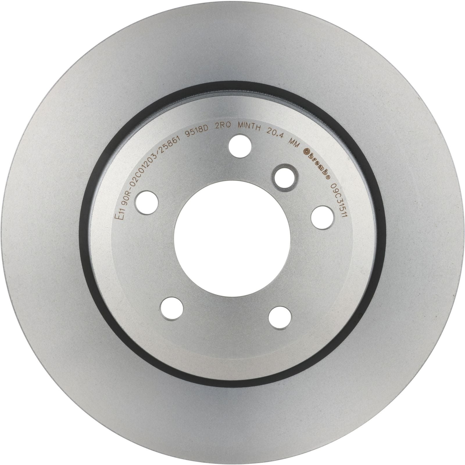 PRIME UV Coated Rear Disc Brake Rotor - 09.C315.11_03