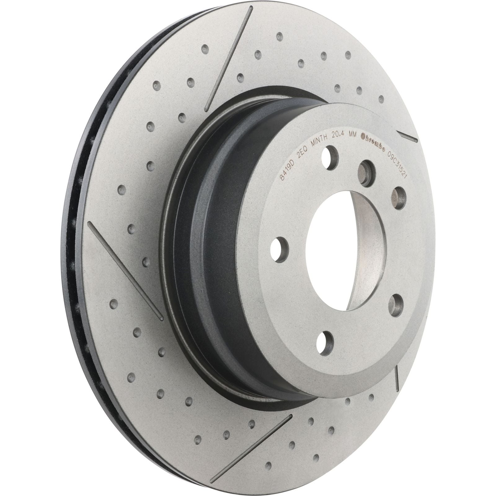 PRIME UV Coated Rear Disc Brake Rotor - 09.C315.21_01