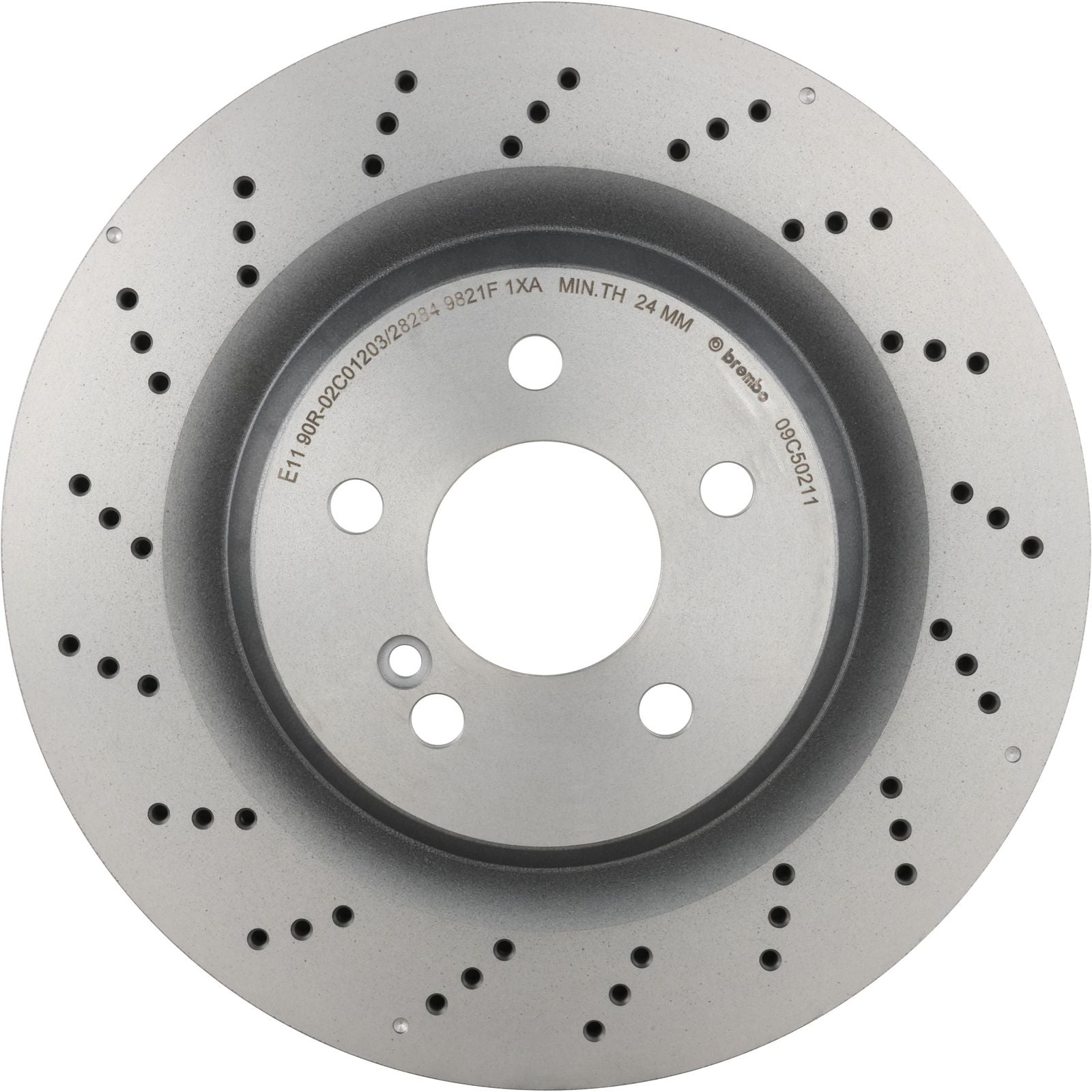 PRIME UV Coated Rear Disc Brake Rotor - 09.C502.11_03