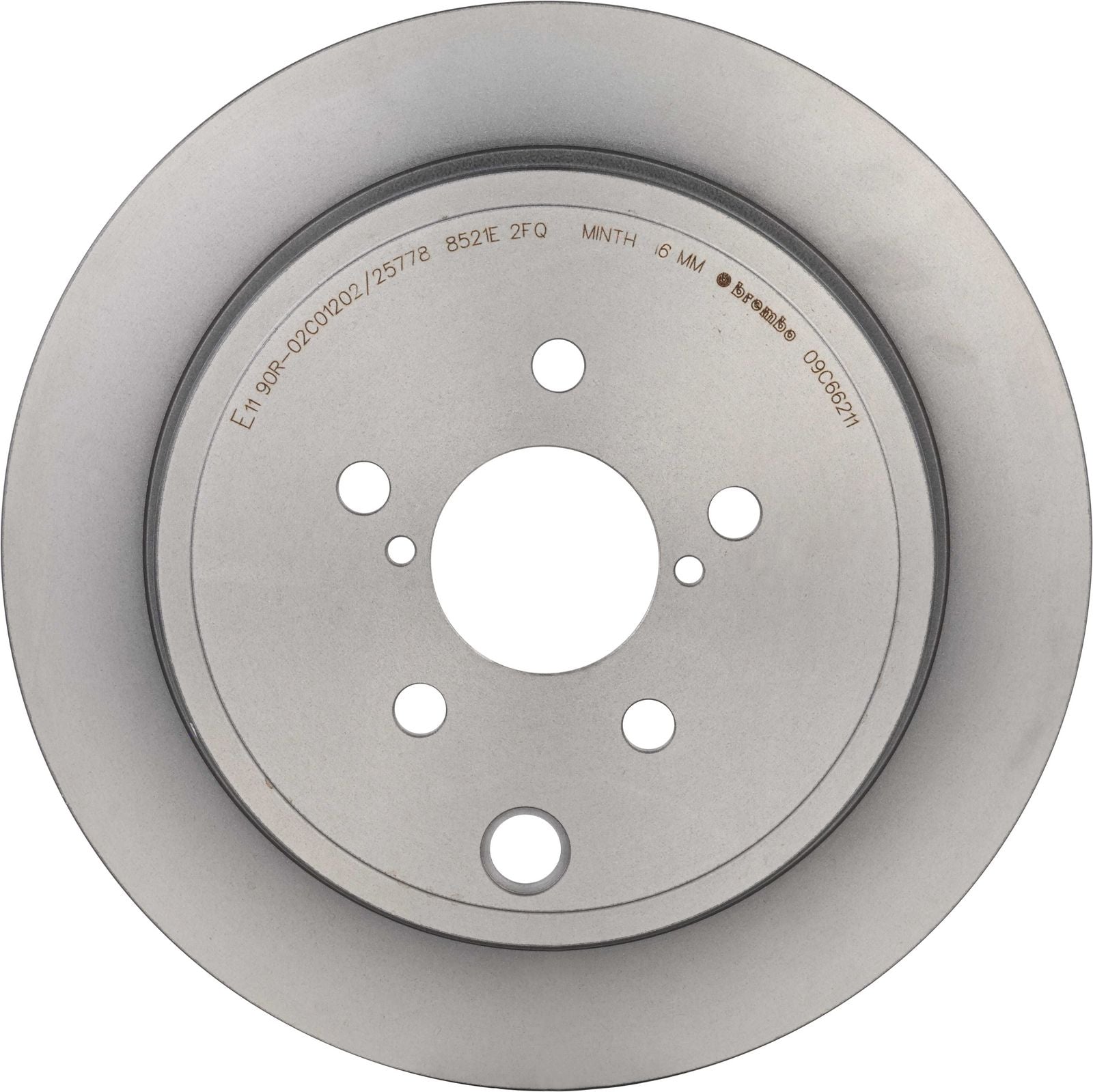PRIME UV Coated Rear Disc Brake Rotor - 09.C662.11_03