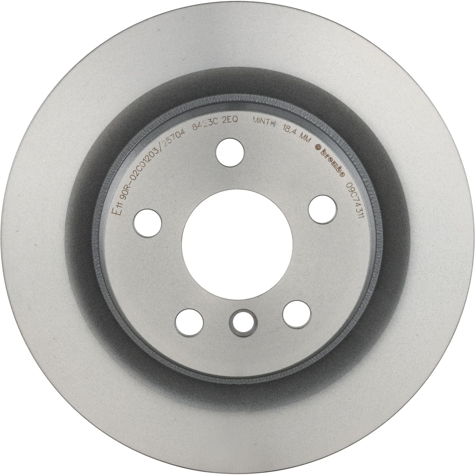 PRIME UV Coated Rear Disc Brake Rotor - 09.C743.11_03