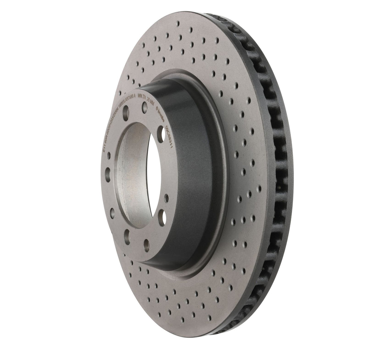 PRIME UV Coated Rear Disc Brake Rotor - 09.C883.11_11
