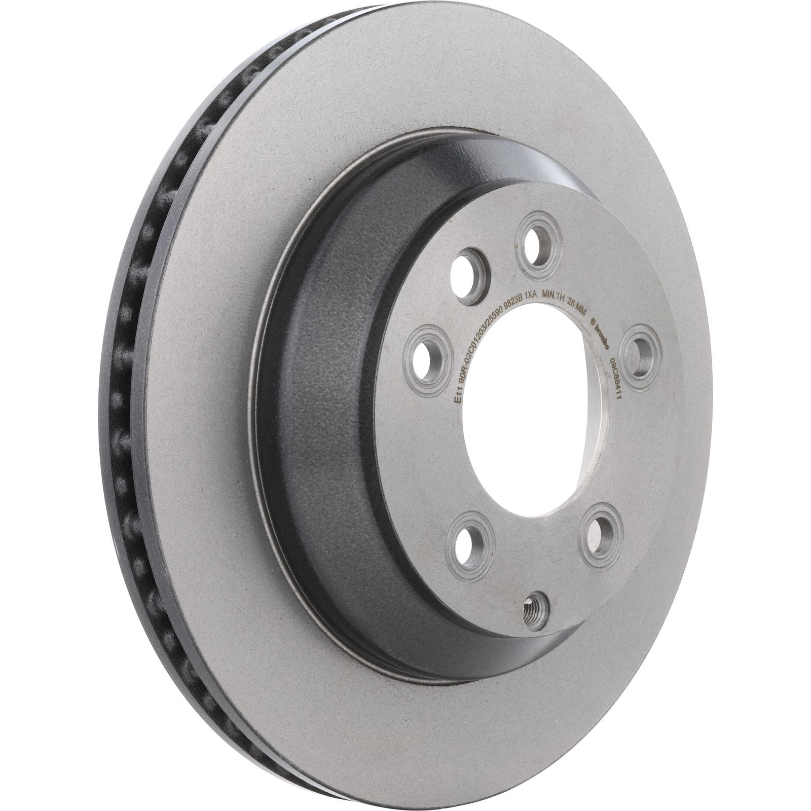 PRIME UV Coated Rear Disc Brake Rotor - 09.C884.11_01
