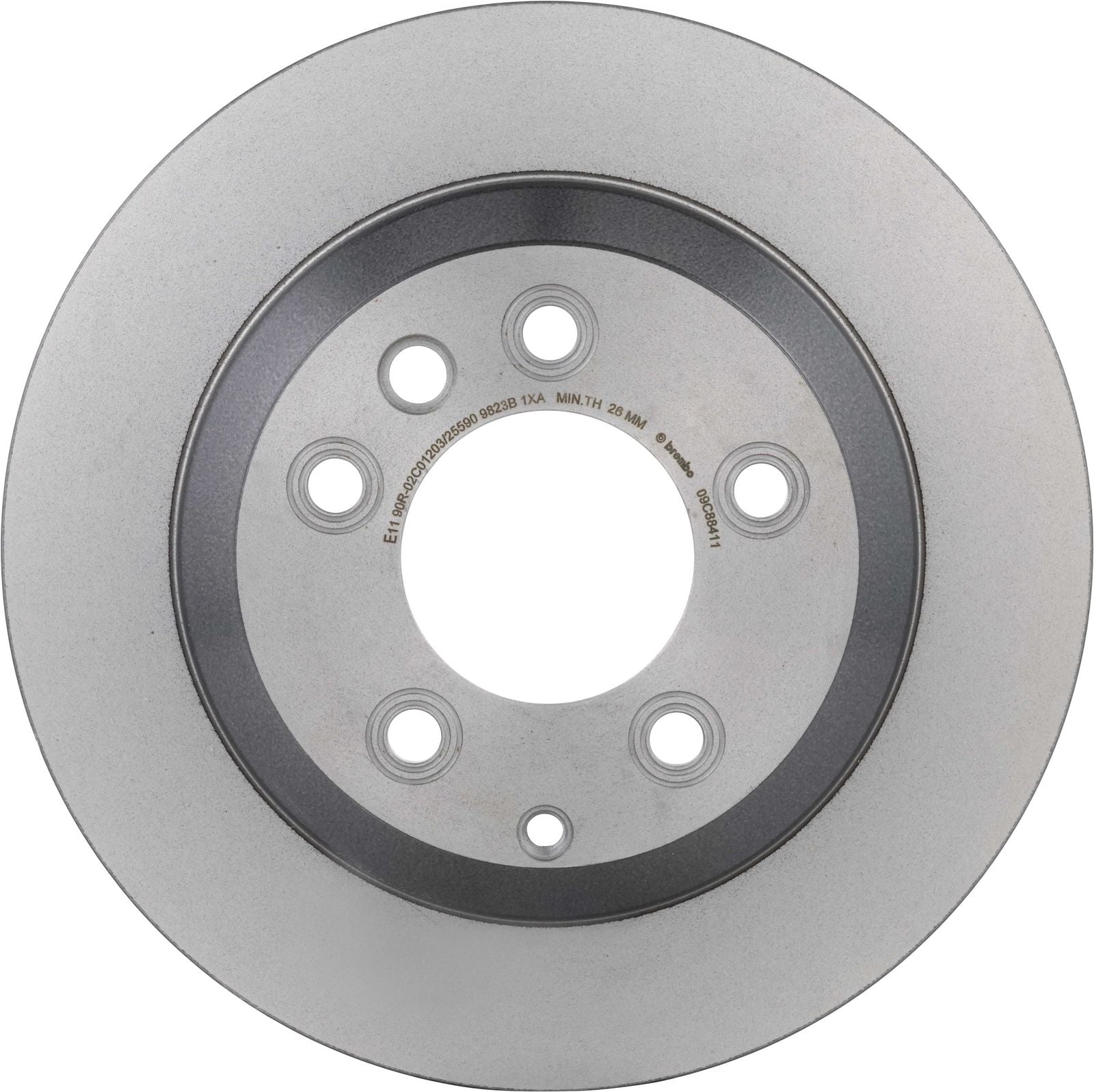 PRIME UV Coated Rear Disc Brake Rotor - 09.C884.11_03