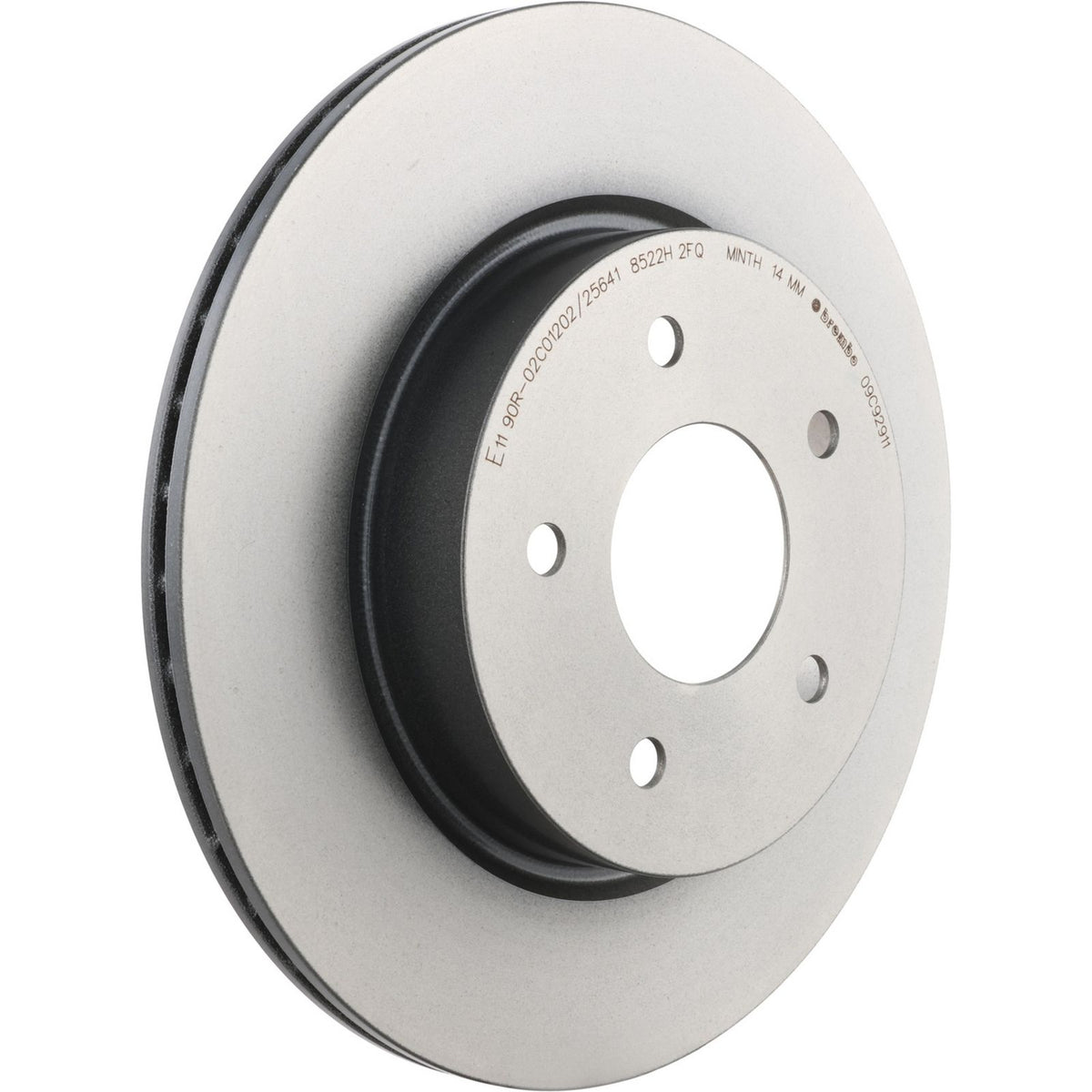 PRIME UV Coated Rear Disc Brake Rotor - 09.C929.11_01