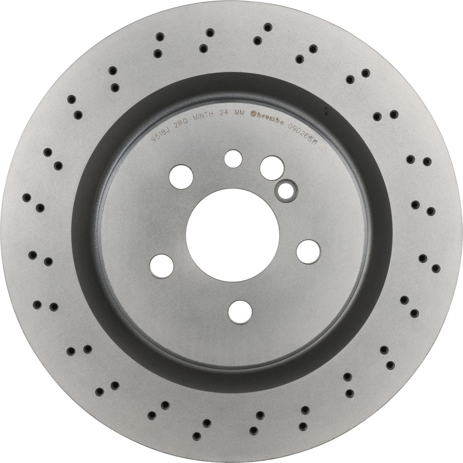 PRIME UV Coated Rear Disc Brake Rotor - 09.D268.11_03