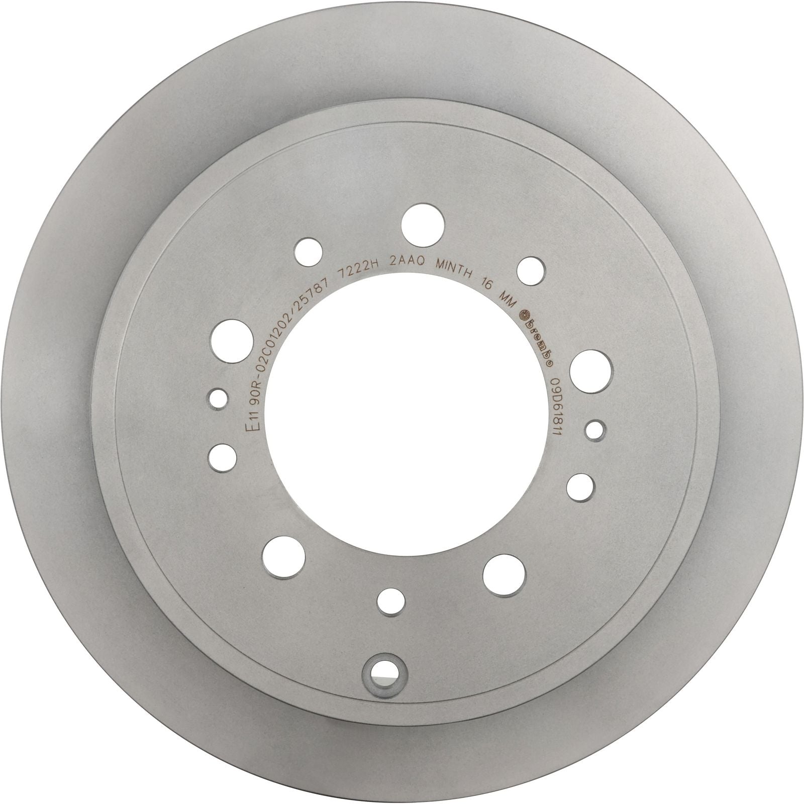 PRIME UV Coated Rear Disc Brake Rotor - 09.D618.11_03