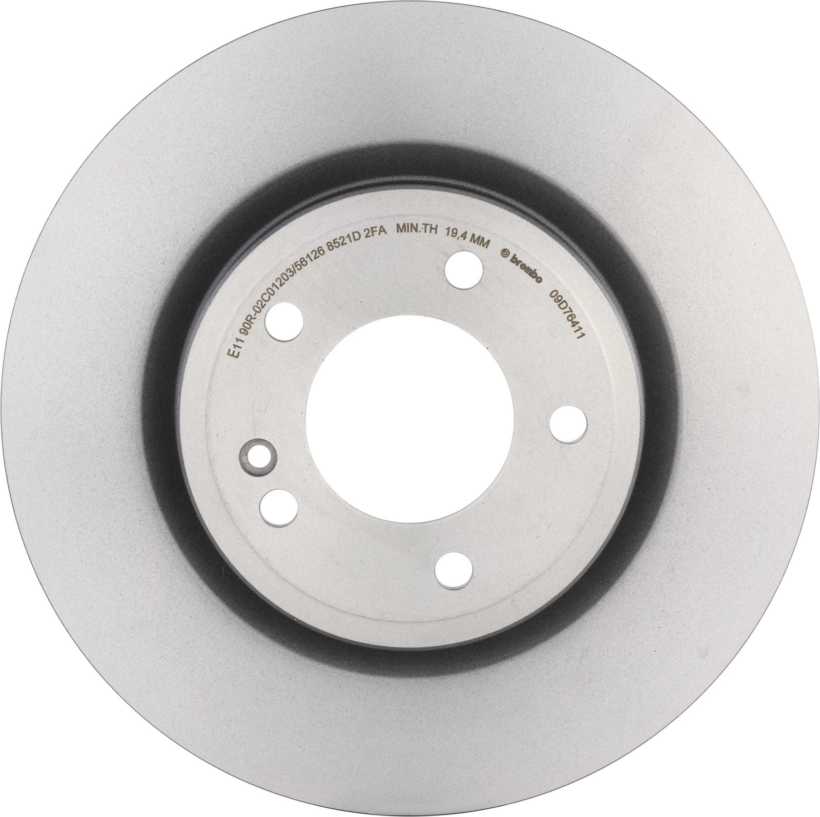 PRIME UV Coated Rear Disc Brake Rotor - 09.D764.11_03