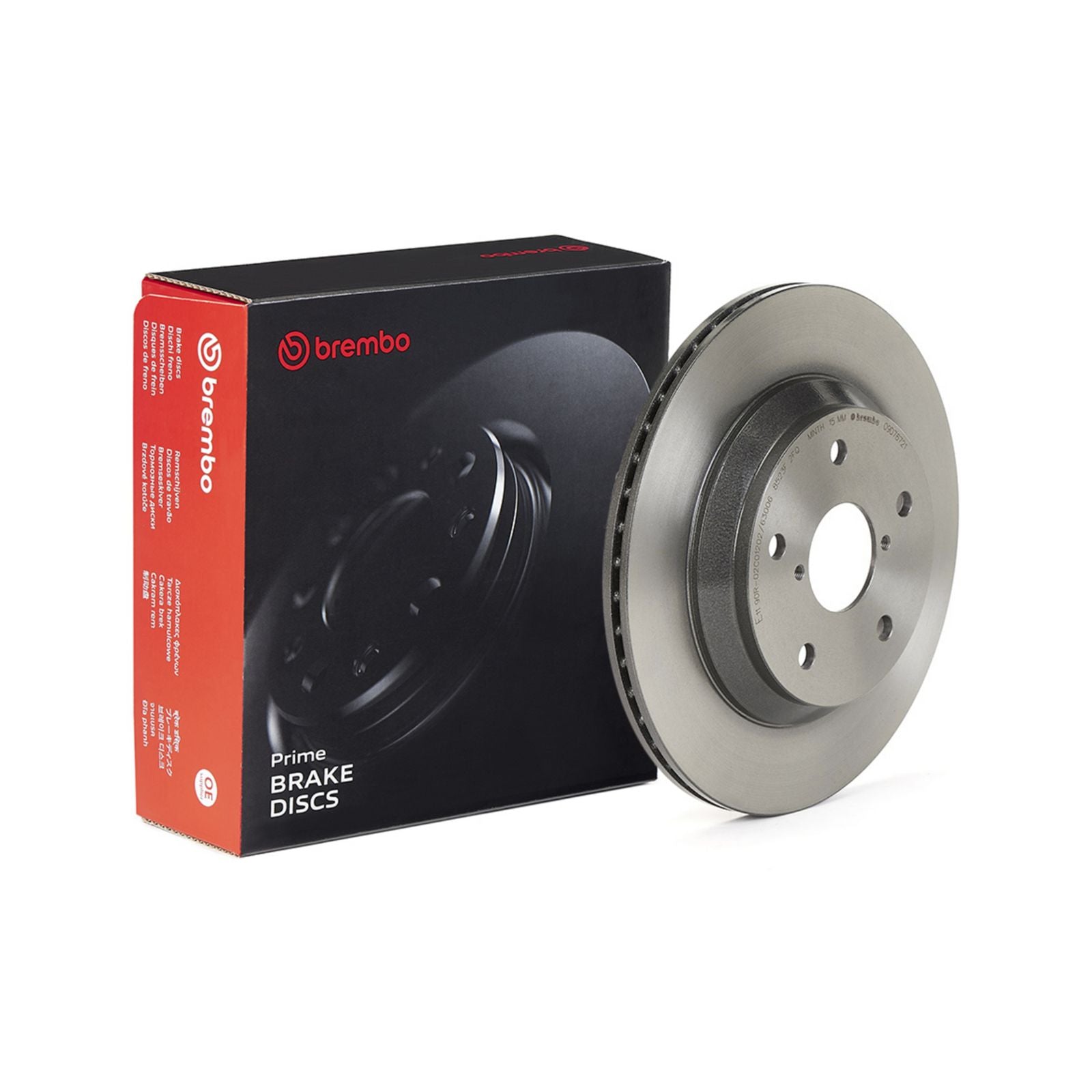 PRIME UV Coated Rear Disc Brake Rotor - 09.D767.21_03