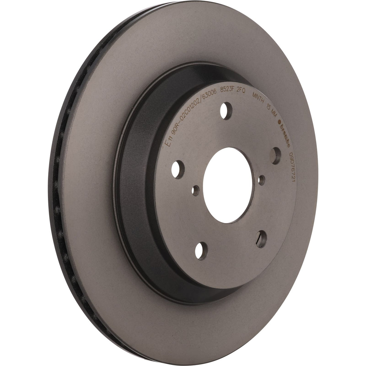 PRIME UV Coated Rear Disc Brake Rotor - 09.D767.21_03
