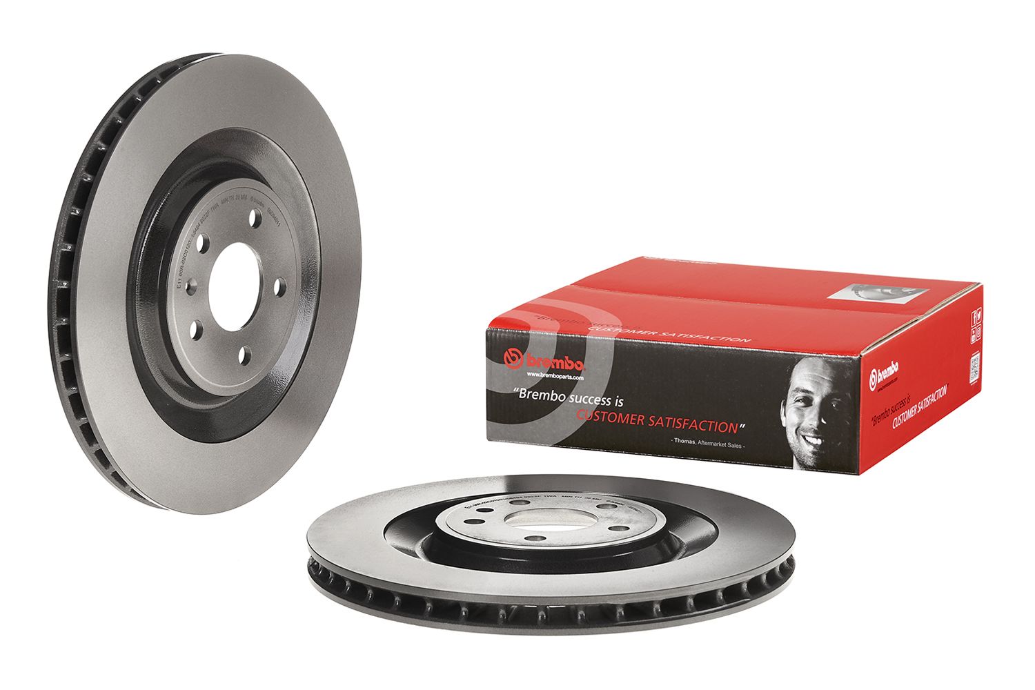 PRIME UV Coated Rear Disc Brake Rotor - 09.D940.11_01