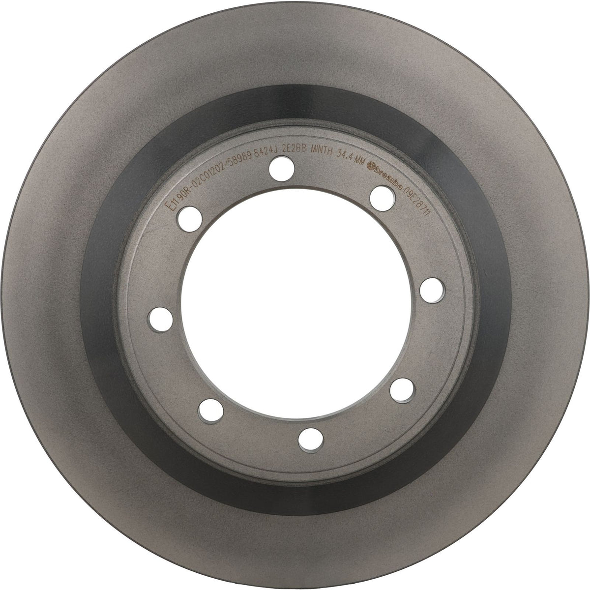 PRIME UV Coated Rear Disc Brake Rotor - 09.E287.11_01