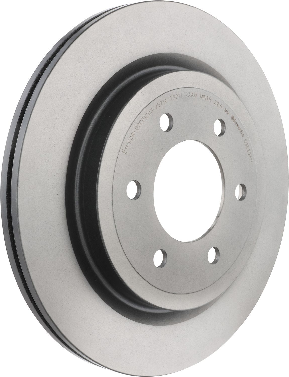 PRIME UV Coated Rear Disc Brake Rotor - 09.E293.11_01