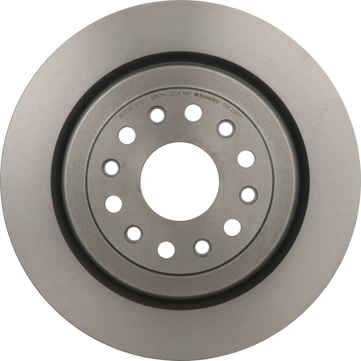 PRIME UV Coated Rear Disc Brake Rotor - 09.E299.11_03