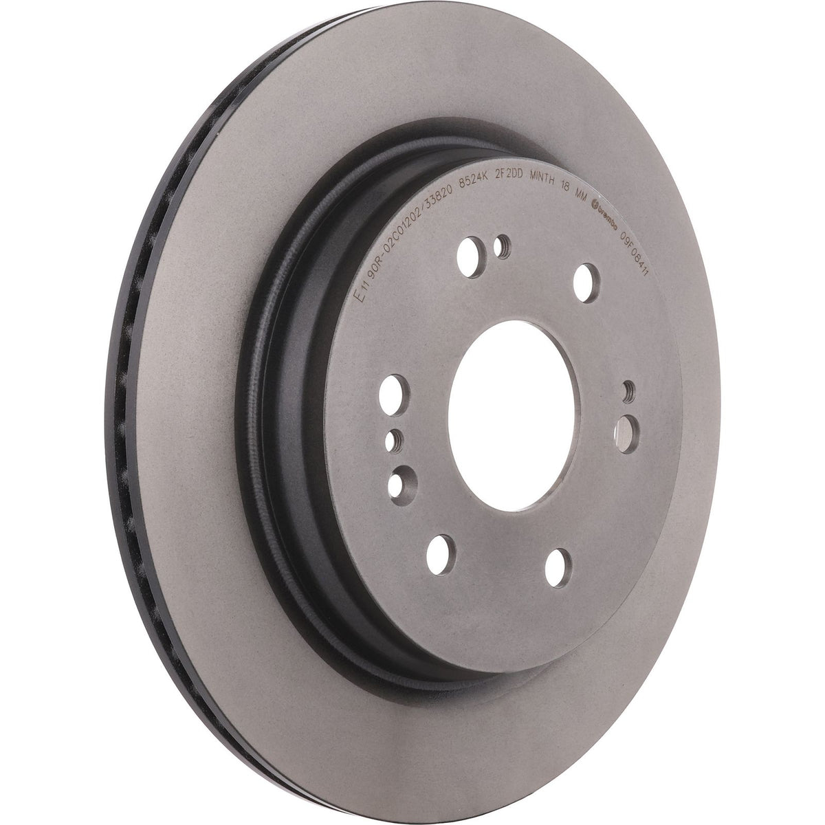 PRIME UV Coated Rear Disc Brake Rotor - 09.F084.11_03