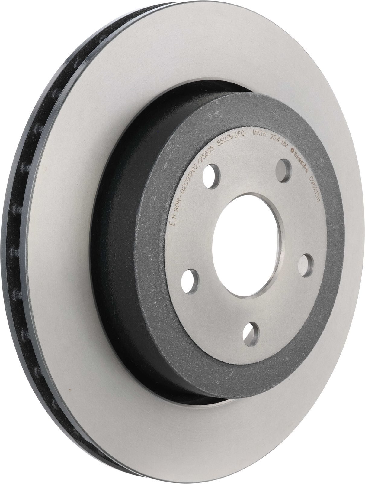 PRIME UV Coated Rear Disc Brake Rotor - 09.N213.11_01