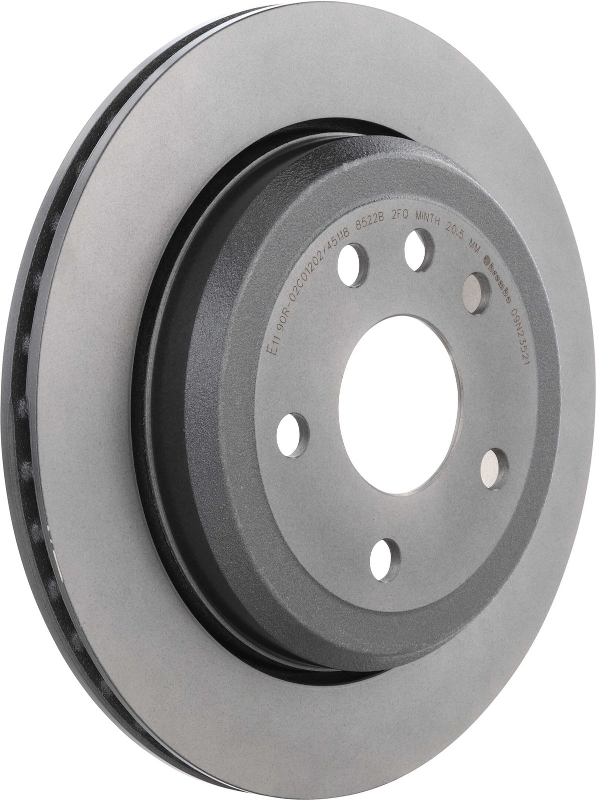 PRIME UV Coated Rear Disc Brake Rotor - 09.N235.21_01