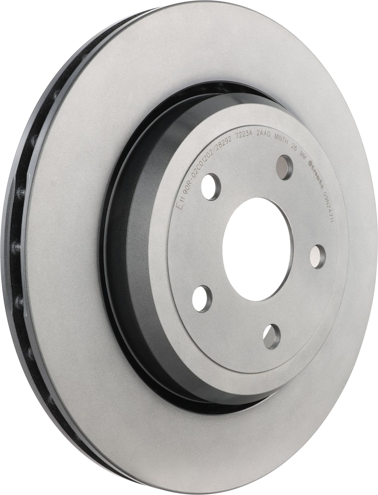 PRIME UV Coated Rear Disc Brake Rotor - 09.N247.11_01