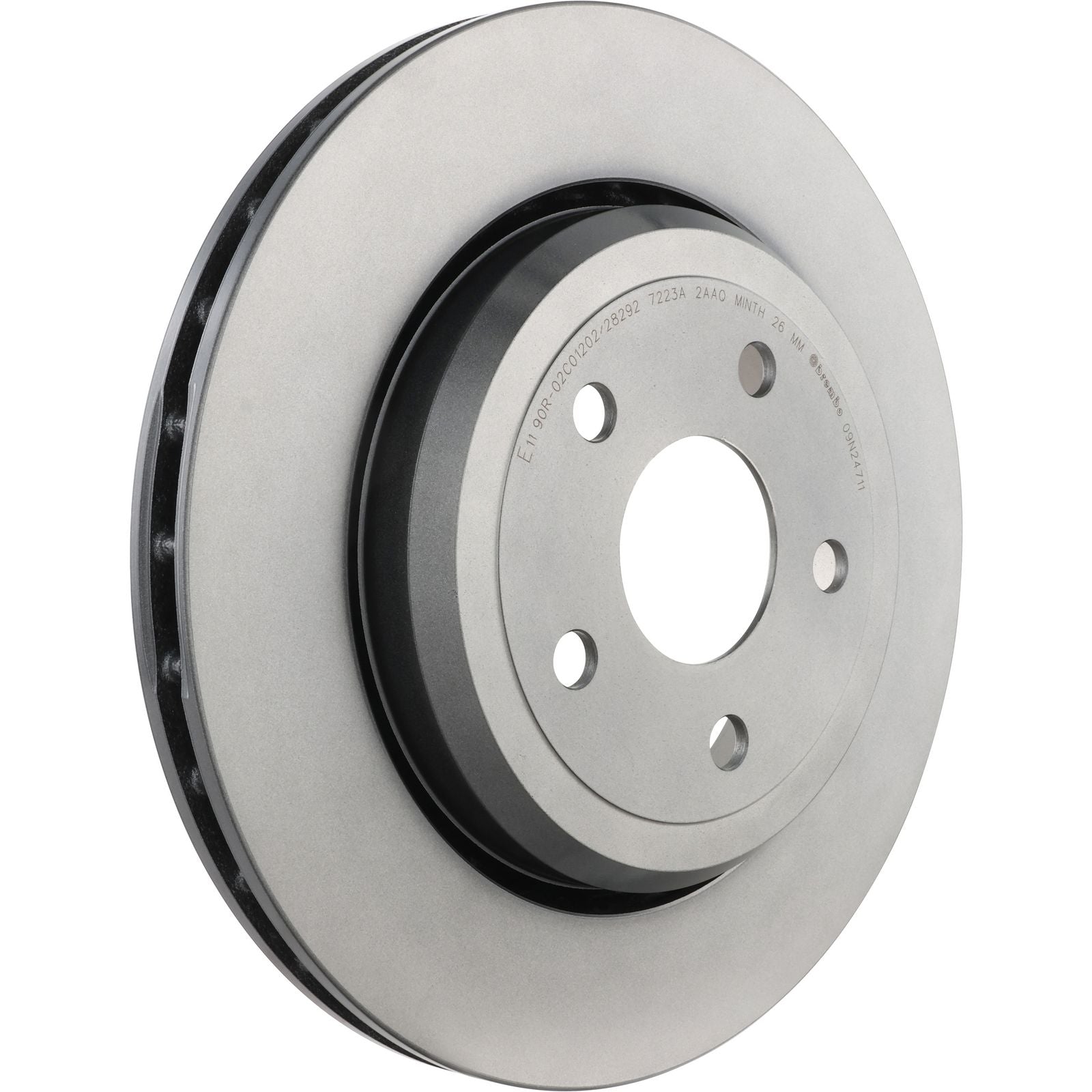 PRIME UV Coated Rear Disc Brake Rotor - 09.N247.11_01