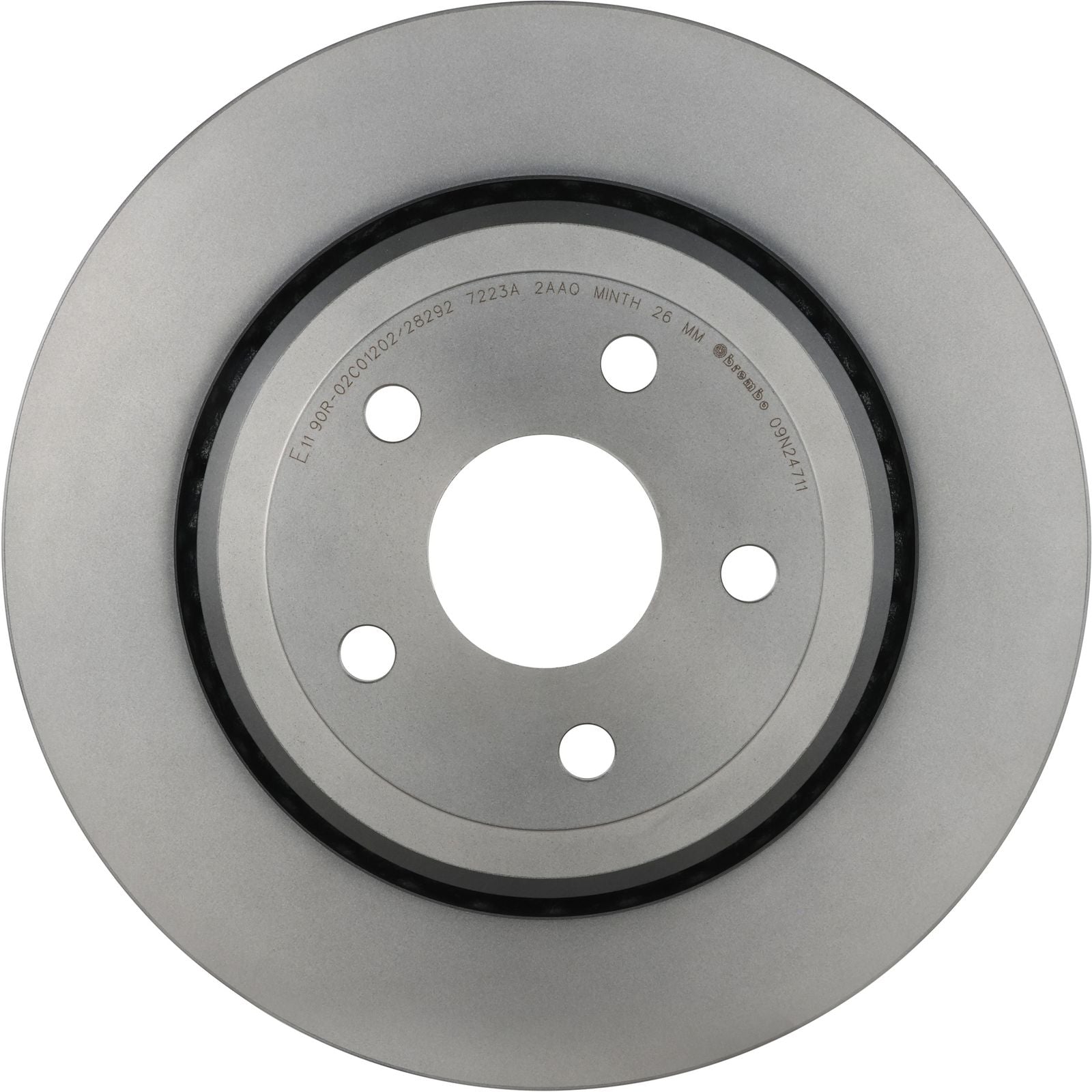 PRIME UV Coated Rear Disc Brake Rotor - 09.N247.11_03