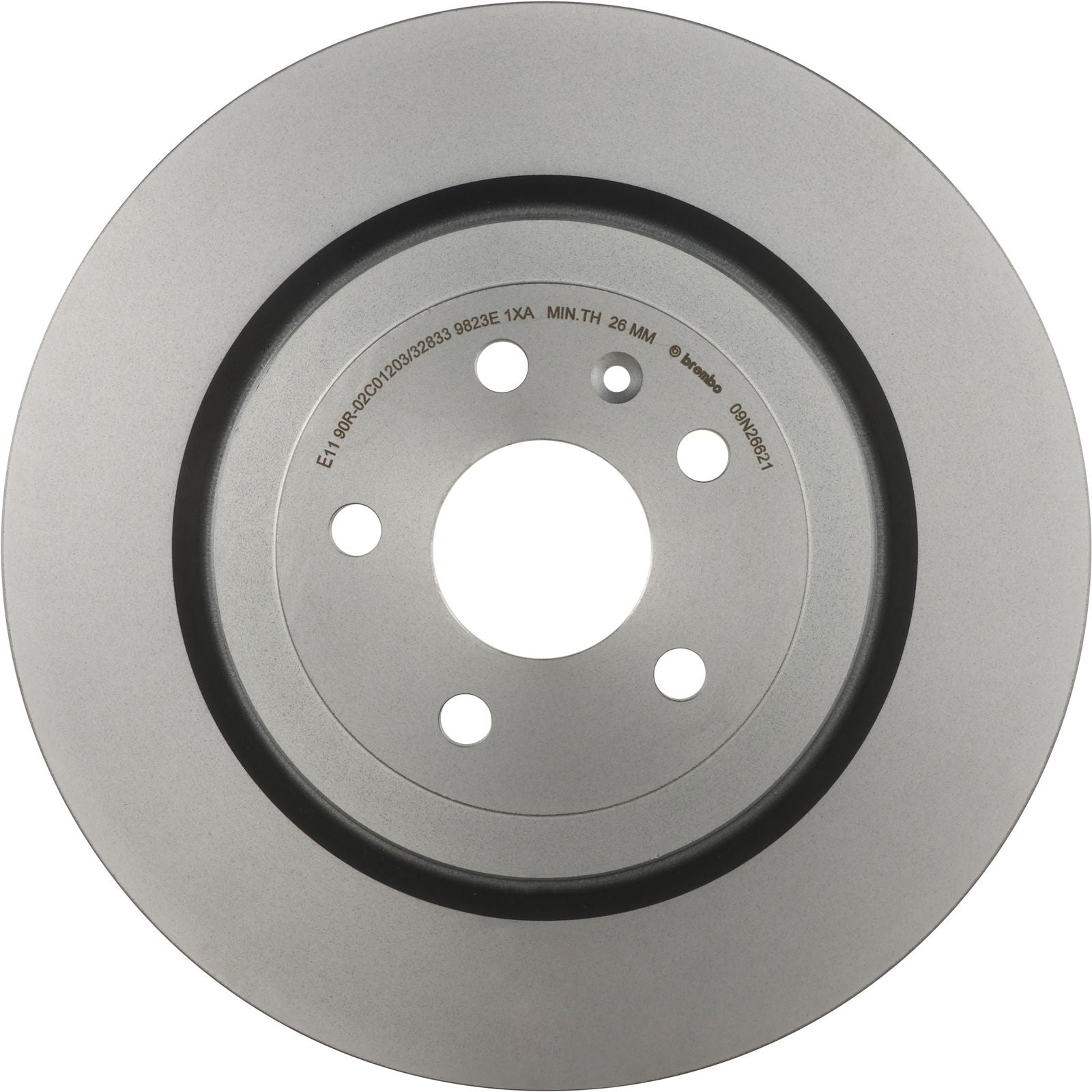 PRIME UV Coated Rear Disc Brake Rotor - 09.N266.21_03