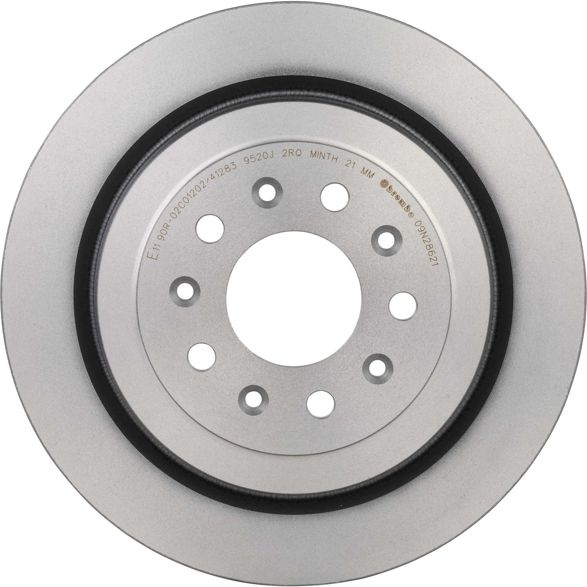 PRIME UV Coated Rear Disc Brake Rotor - 09.N286.21_03