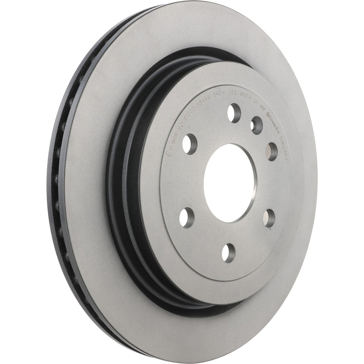 PRIME UV Coated Rear Disc Brake Rotor - 09.N286.31_01