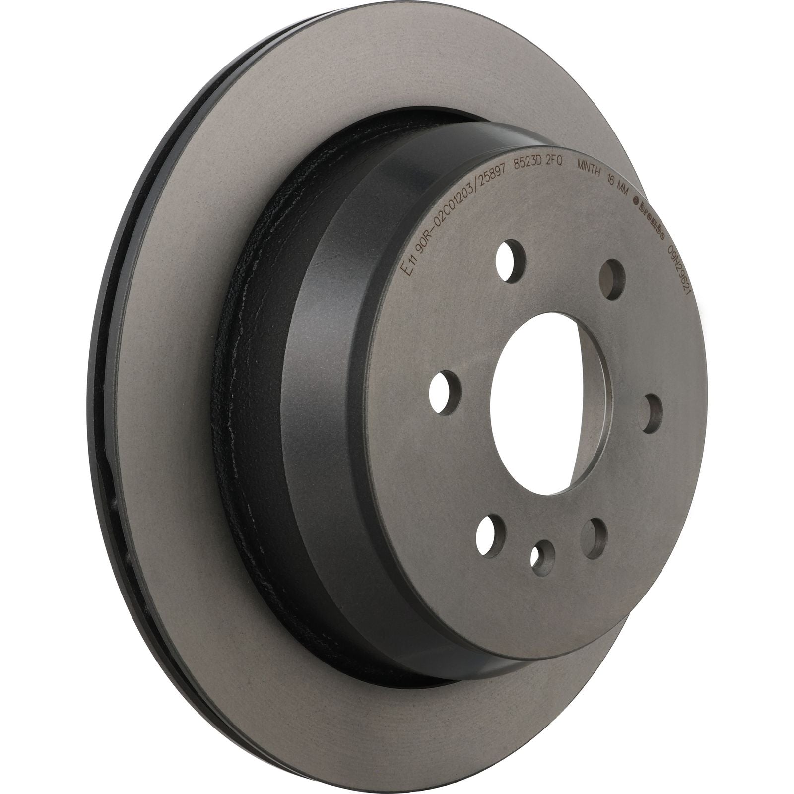 PRIME UV Coated Rear Disc Brake Rotor - 09.N296.21_03