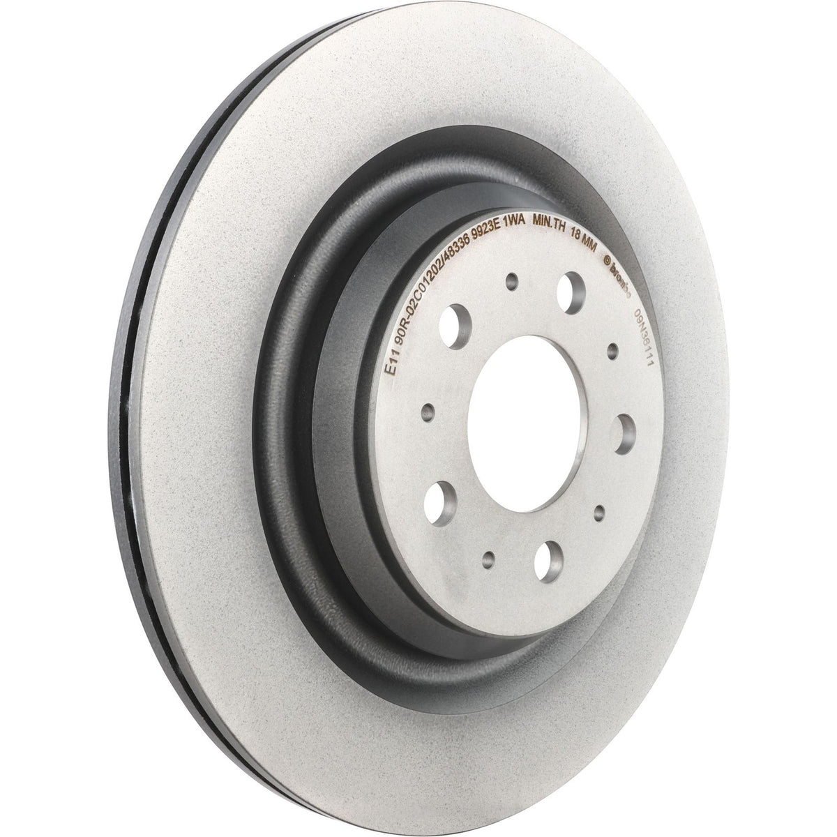 PRIME UV Coated Rear Disc Brake Rotor - 09.N361.11_01