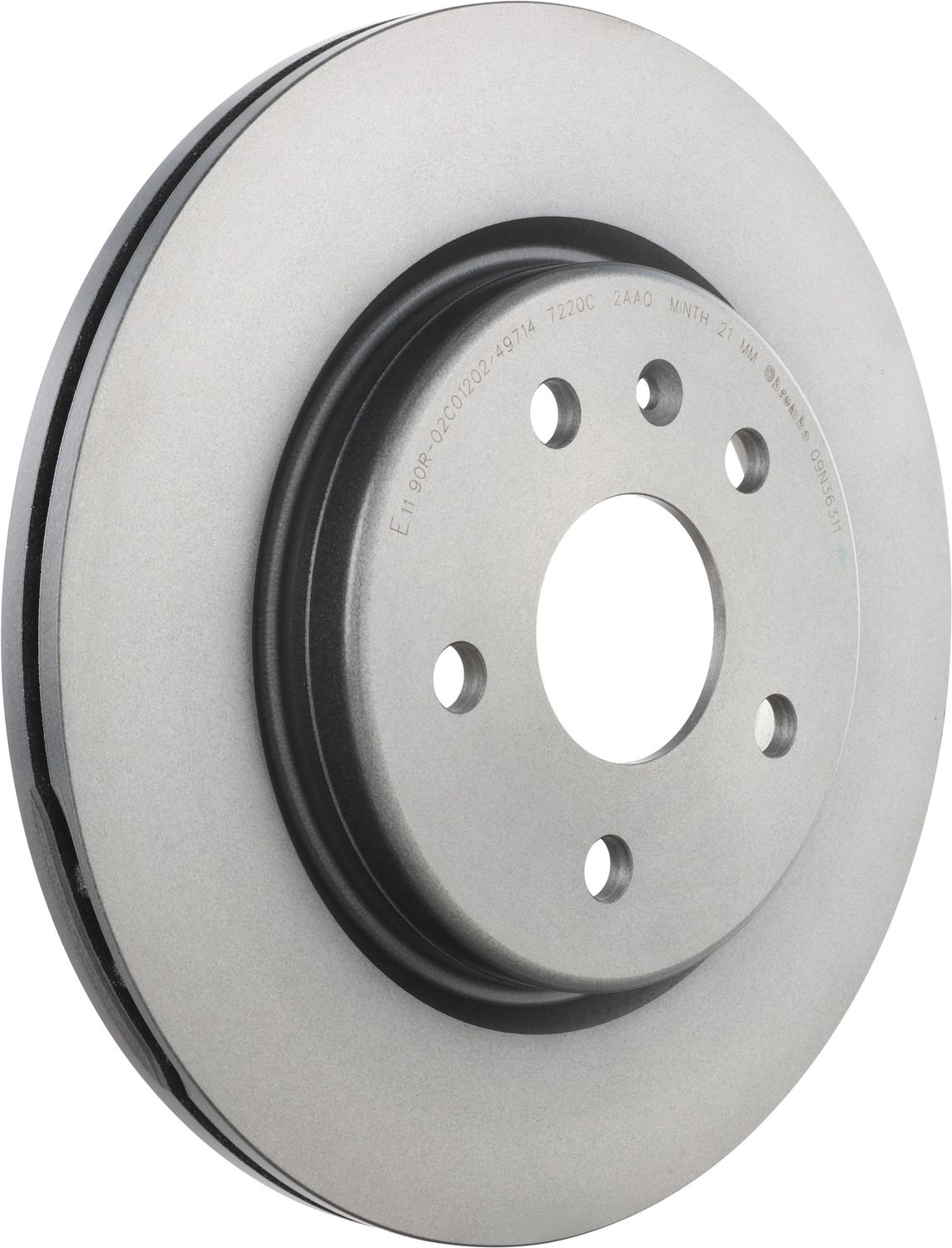 PRIME UV Coated Rear Disc Brake Rotor - 09.N363.11_01