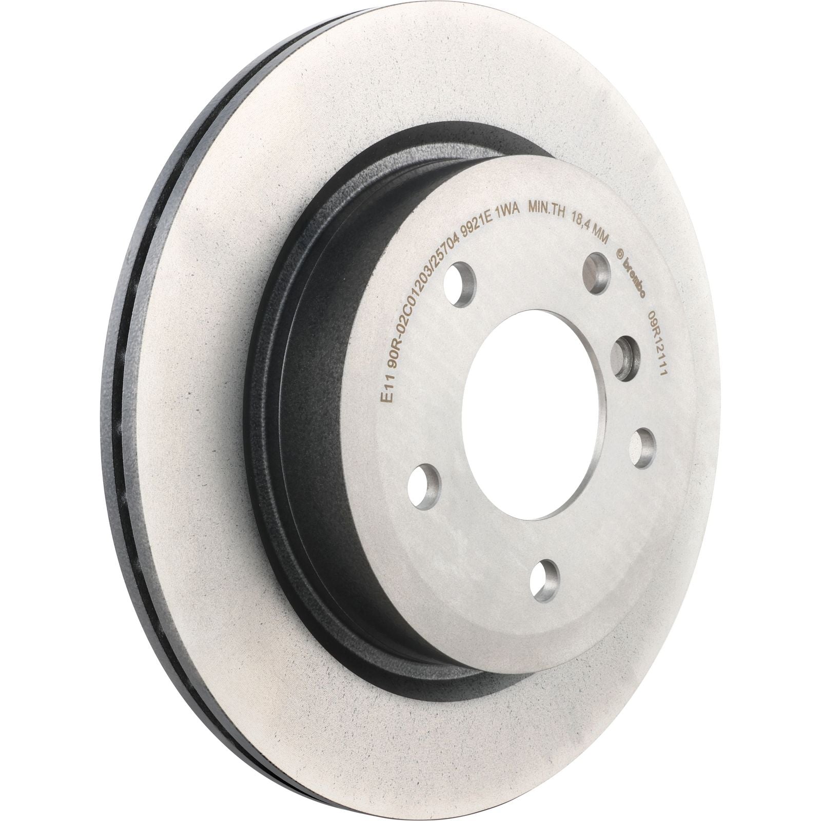 PRIME UV Coated Rear Disc Brake Rotor - 09.R121.11_01