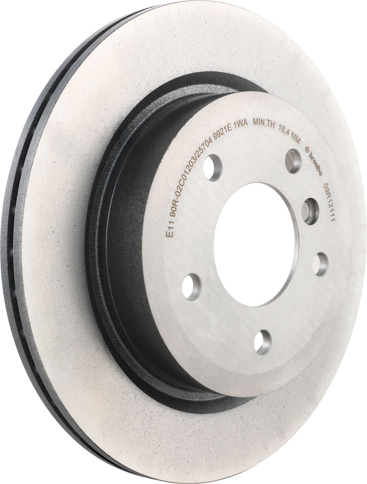 PRIME UV Coated Rear Disc Brake Rotor - 09.R121.11_01