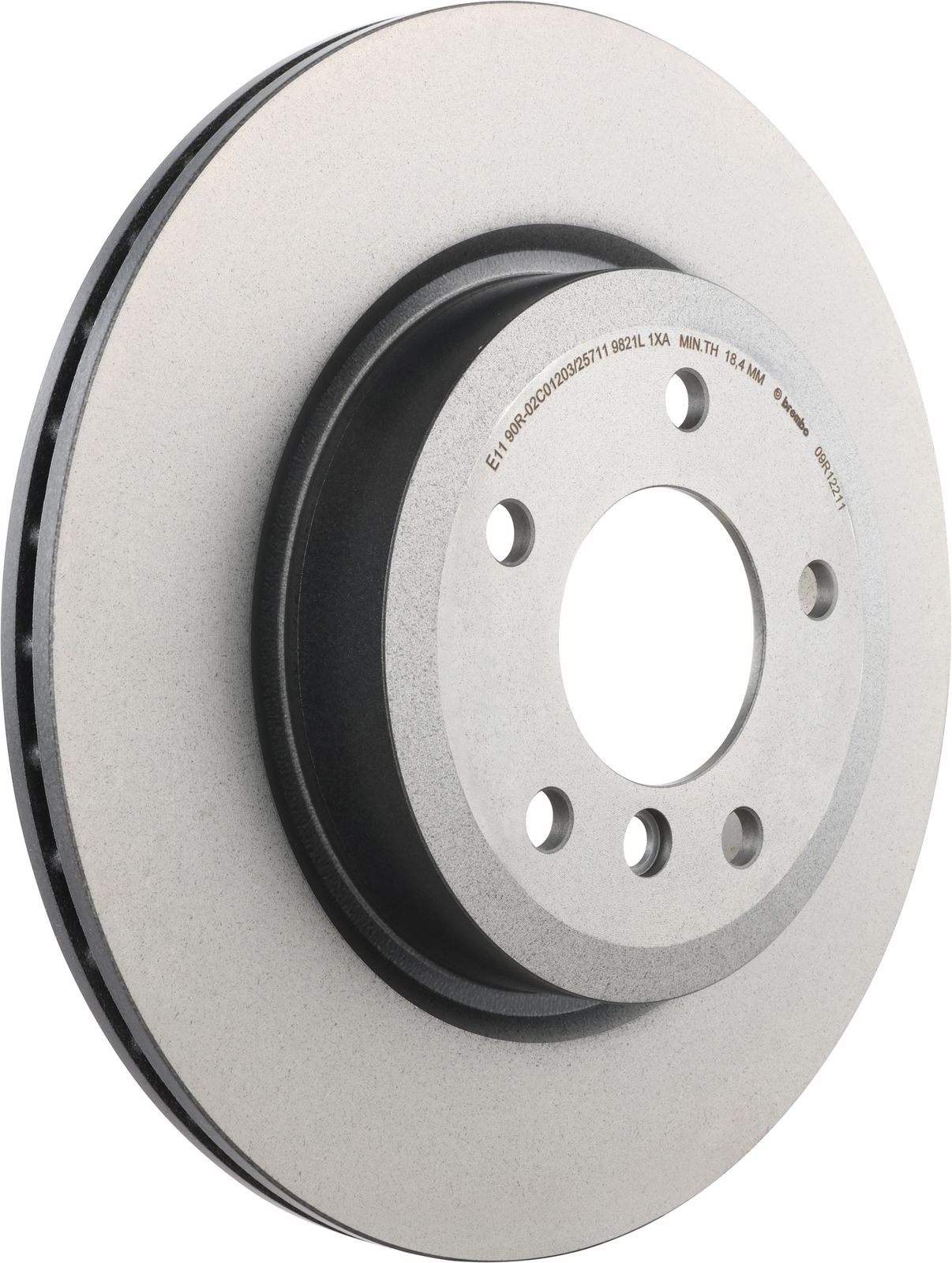 PRIME UV Coated Rear Disc Brake Rotor - 09.R122.11_01
