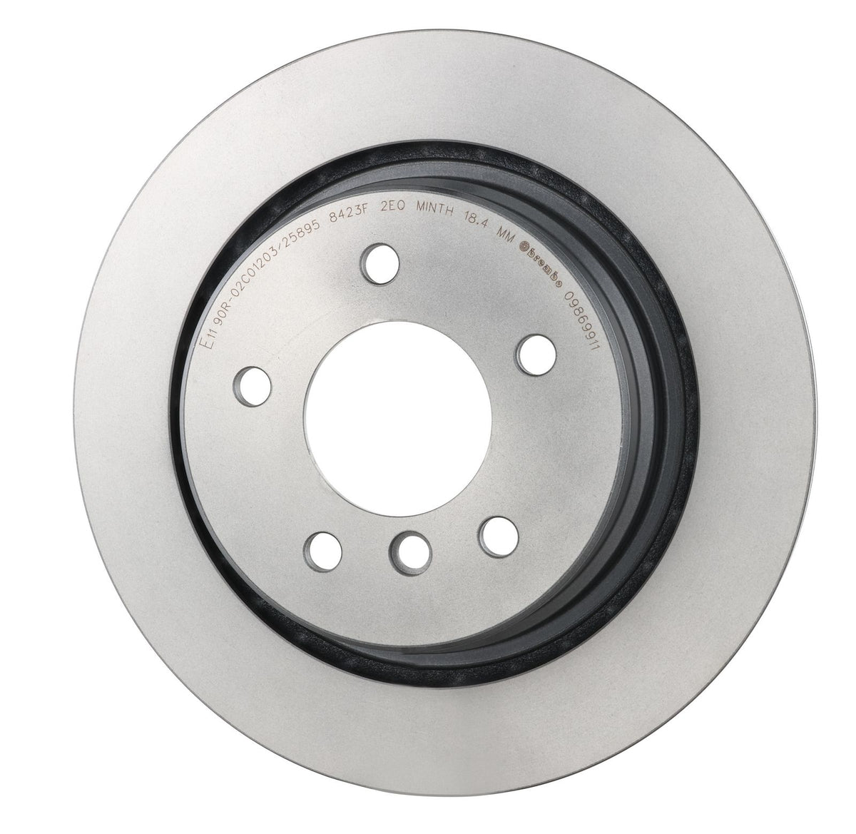 PRIME UV Coated Rear Left Disc Brake Rotor - 09.8699.11_08