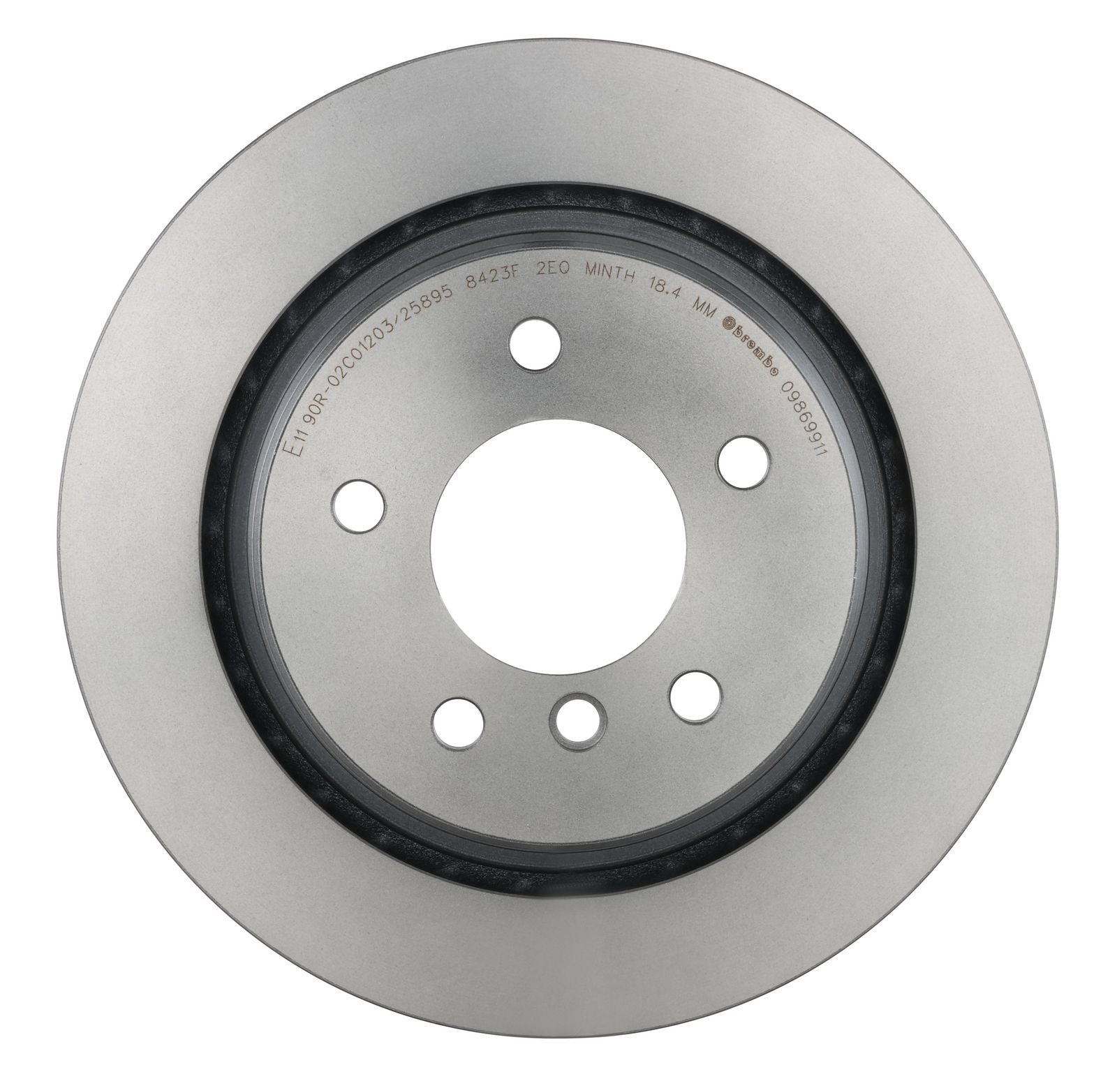 PRIME UV Coated Rear Left Disc Brake Rotor - 09.8699.11_07