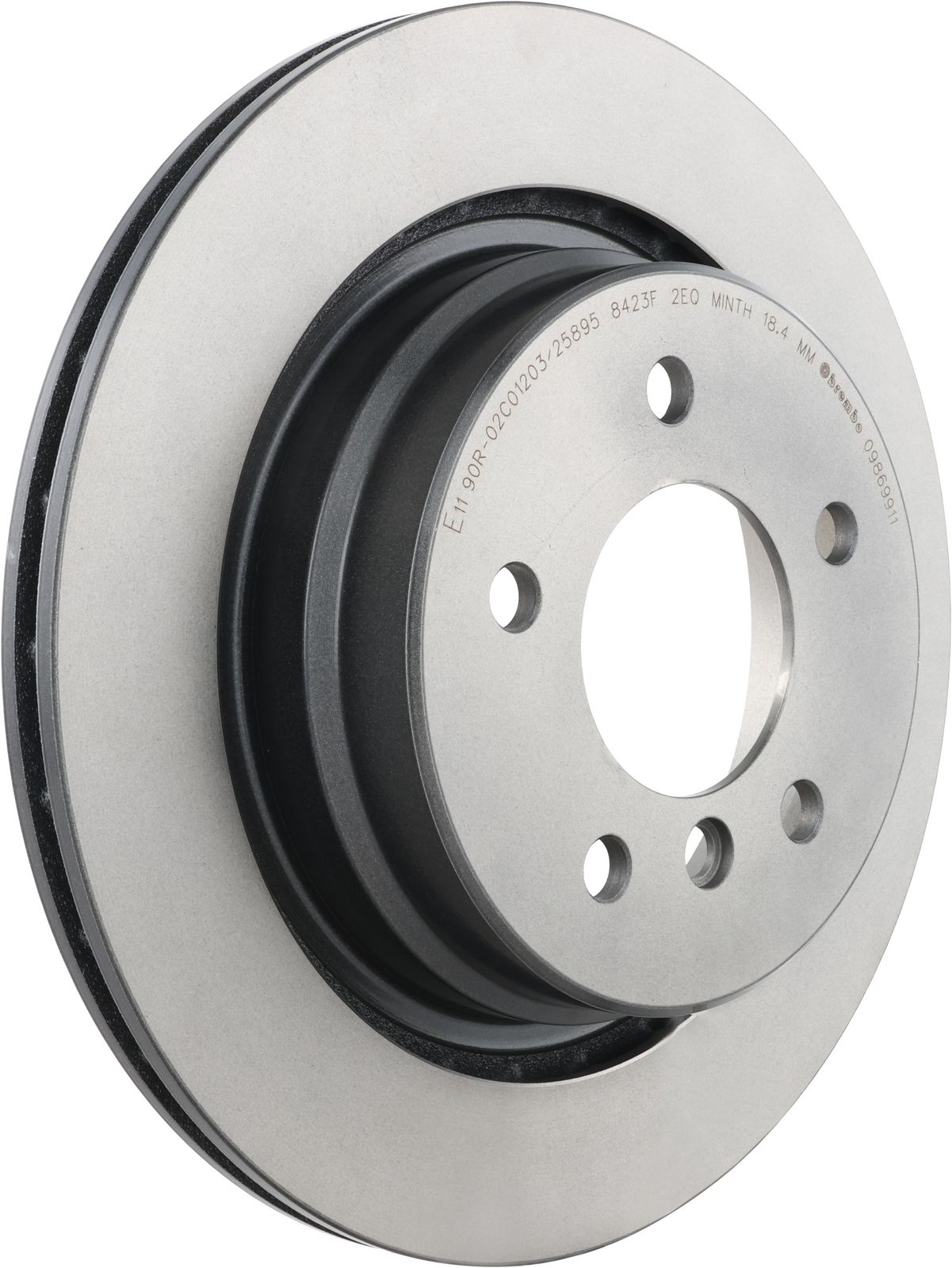 PRIME UV Coated Rear Left Disc Brake Rotor - 09.8699.11_01