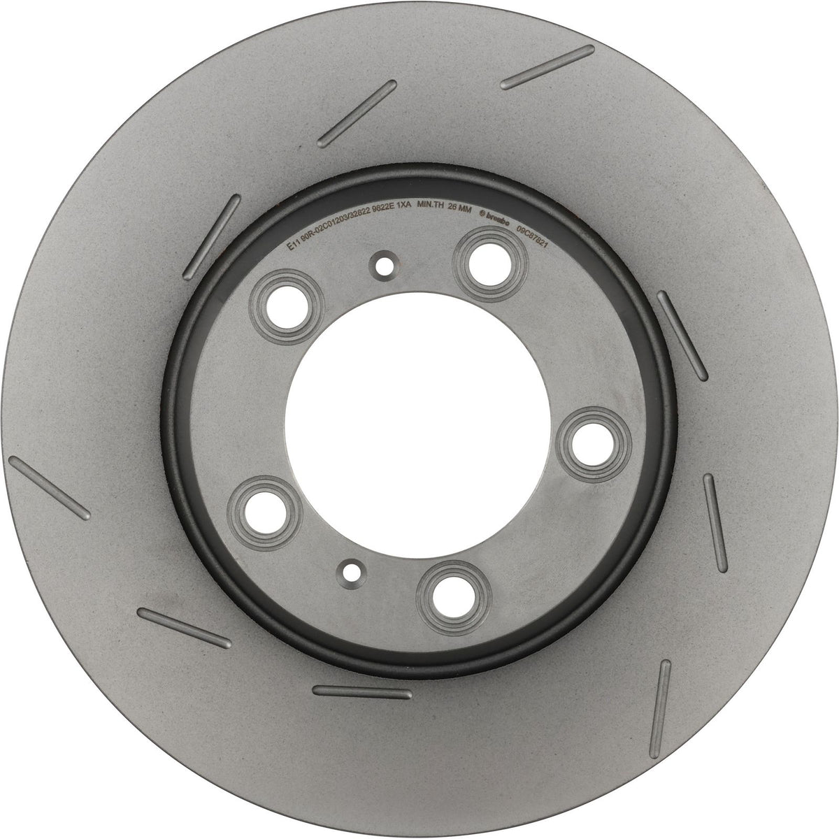 PRIME UV Coated Rear Left Disc Brake Rotor - 09.C878.21_03