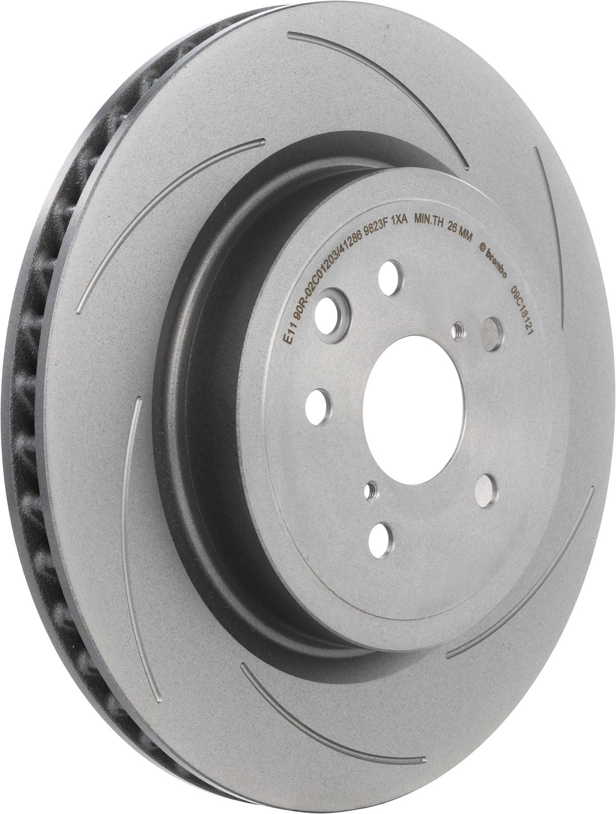 PRIME UV Coated Rear Right Disc Brake Rotor - 09.C181.21_01