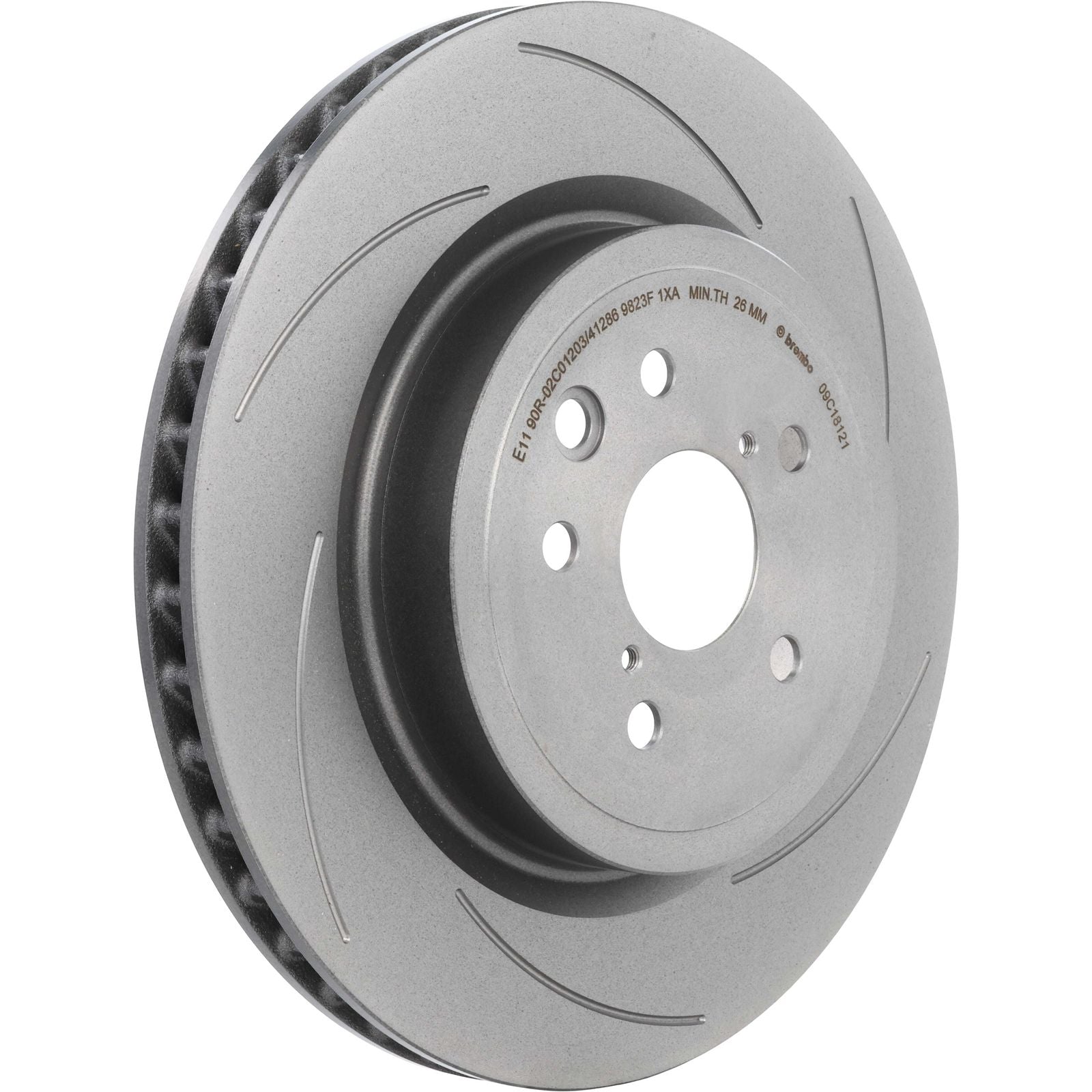 PRIME UV Coated Rear Right Disc Brake Rotor - 09.C181.21_01