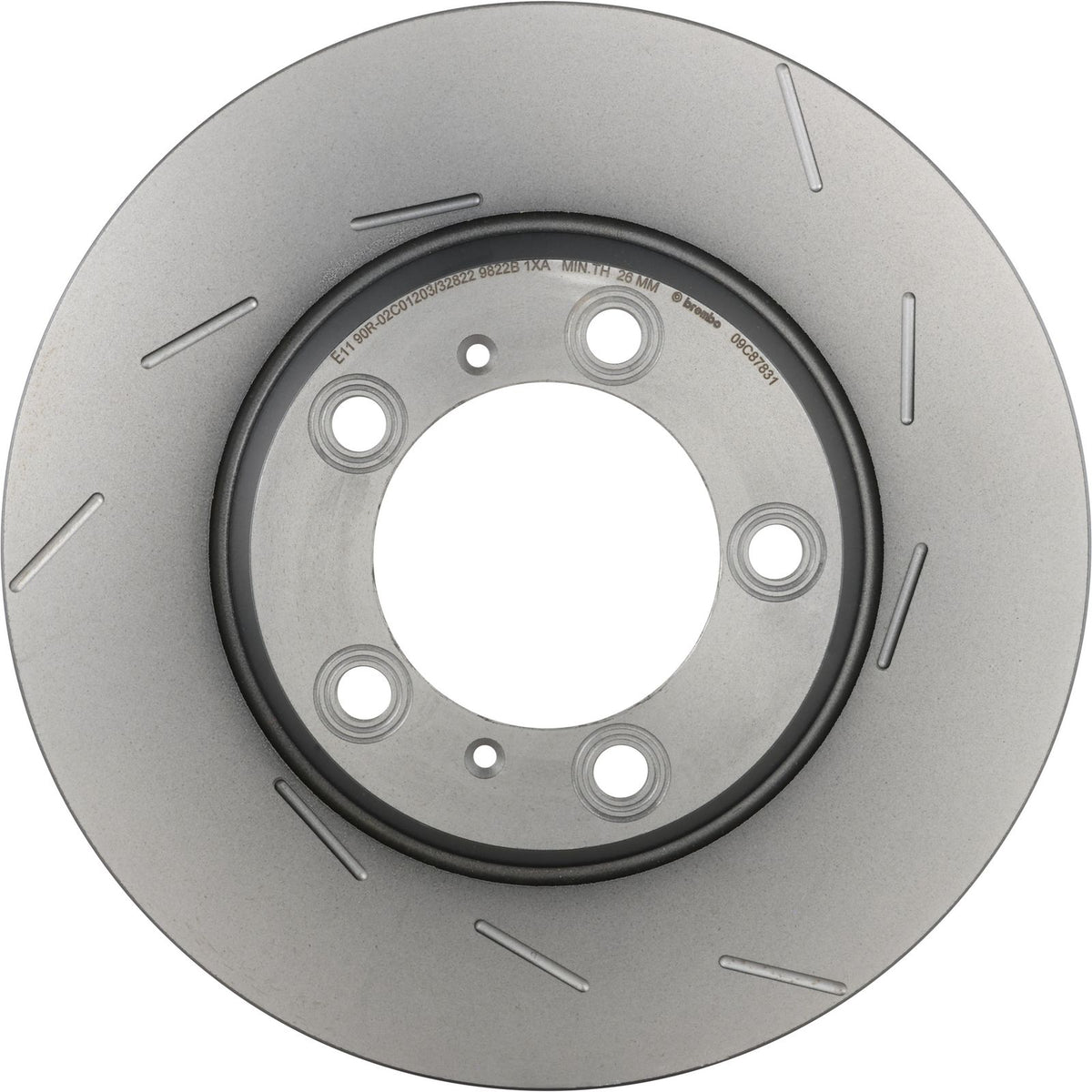 PRIME UV Coated Rear Right Disc Brake Rotor - 09.C878.31_03