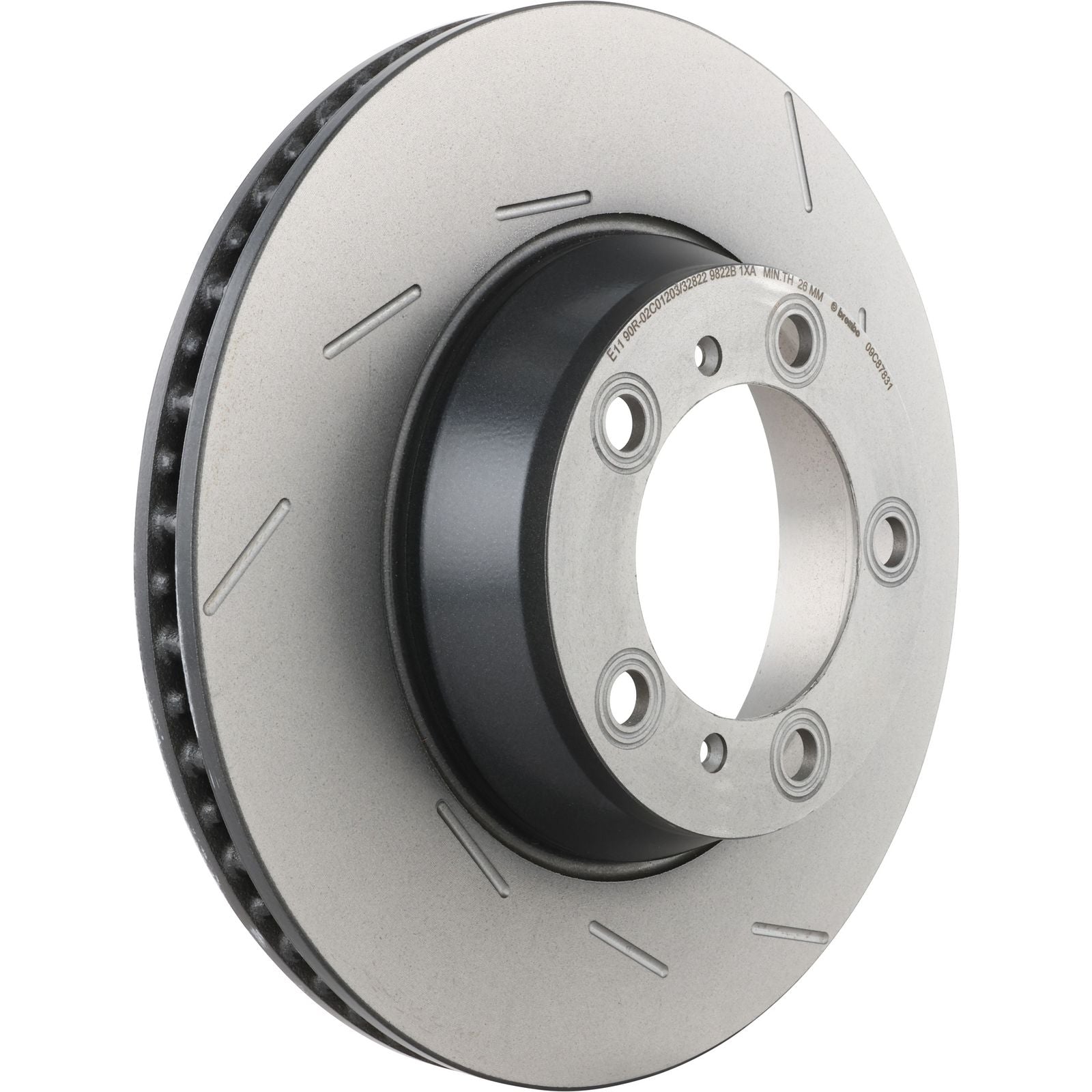 PRIME UV Coated Rear Right Disc Brake Rotor - 09.C878.31_01